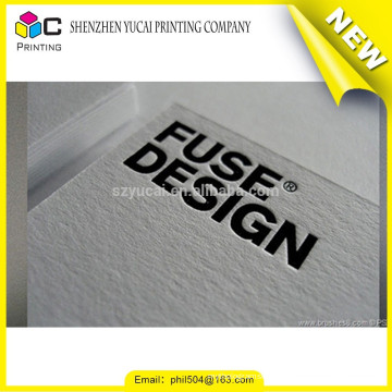 Silk screen embossing business card print template